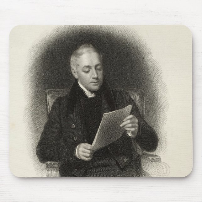 Herr Murray, Verleger von Arbeiten Lords Byrons Mousepad (Vorne)