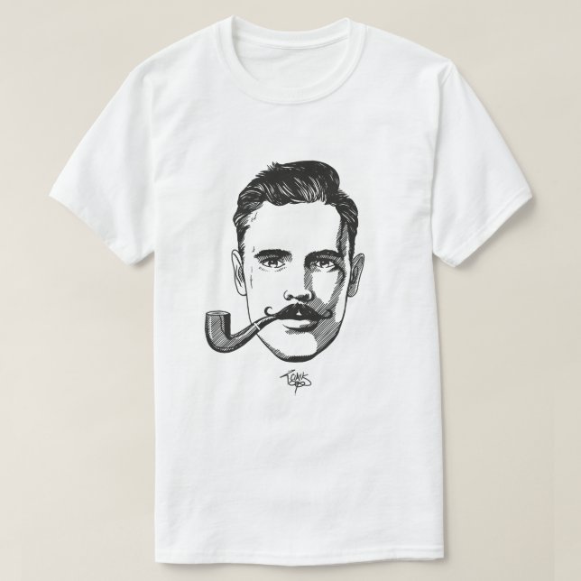 Herr Mustache (für Mann) T-Shirt (Design vorne)