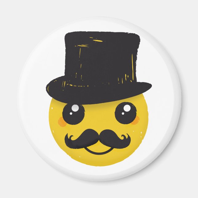 Herr Mustache Magnet (Vorne)