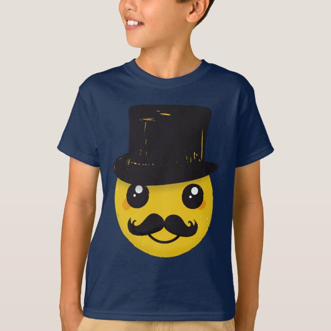 Herr Mustache T-Shirt (Vorderseite)