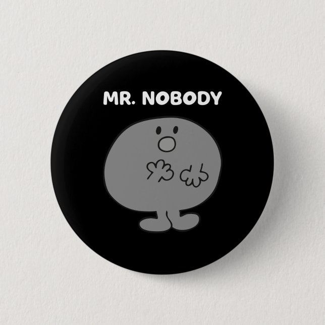 Herr Niemand Button (Vorderseite)