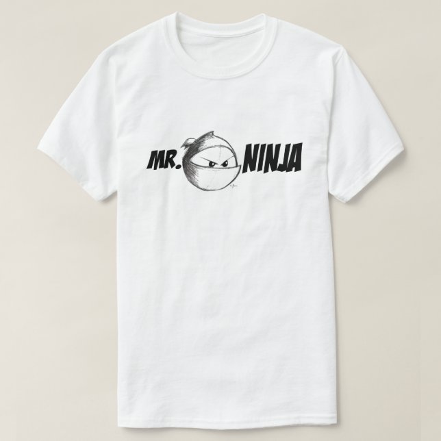 Herr Ninja T-Shirt (Design vorne)