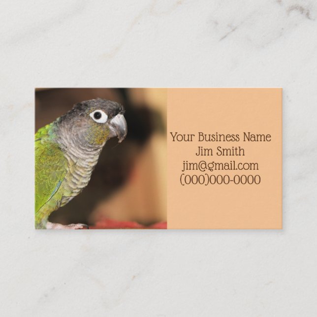 Herr Oliver Visitenkarte (Vorderseite)