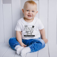 Herr ONEdelvolles 1. Geburtstags-T-Shirt für Klein