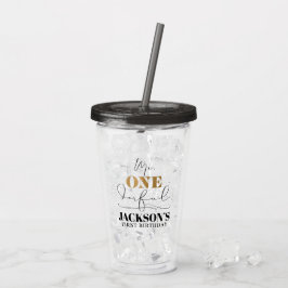 Herr Onederful Acrylic Tumbler Acryltrinkbecher