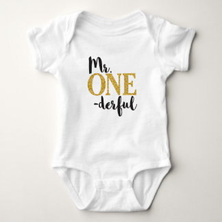 Herr ONEderful Baby Jersey Bodysuit Baby Strampler