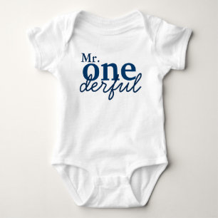 Herr Onederful Baby-Shirt Baby Strampler