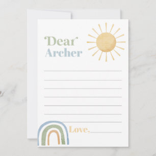 Herr Onederful Birthday Time Capsule Message Card Dankeskarte