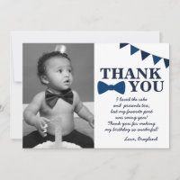 Herr Onederful Blue Dankeschön Card