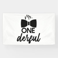 Herr ONEderful Herr Wonderful Erster 1. Geburtstag
