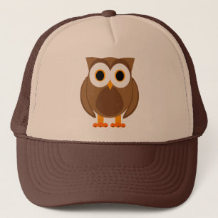 Herr Owl Cartoon Hat Truckerkappe