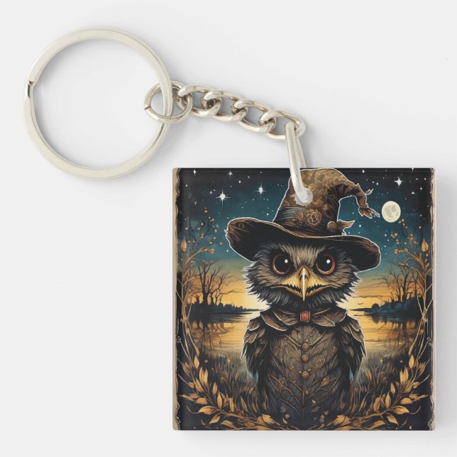 Herr Owl Schlüsselanhänger (Vorderseite)