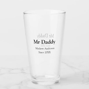 Herr Papa seit add Jahr Name Eltern Vater Name g Glas