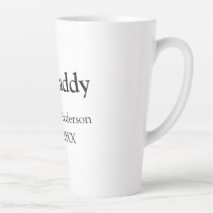 Herr Papa seit add Jahr Name Eltern Vater Name g Milchtasse