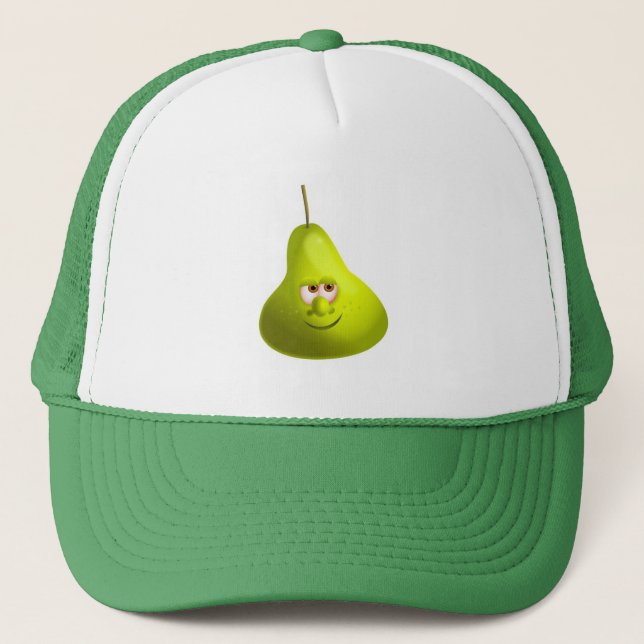 Herr Pear Truckerkappe (Vorderseite)