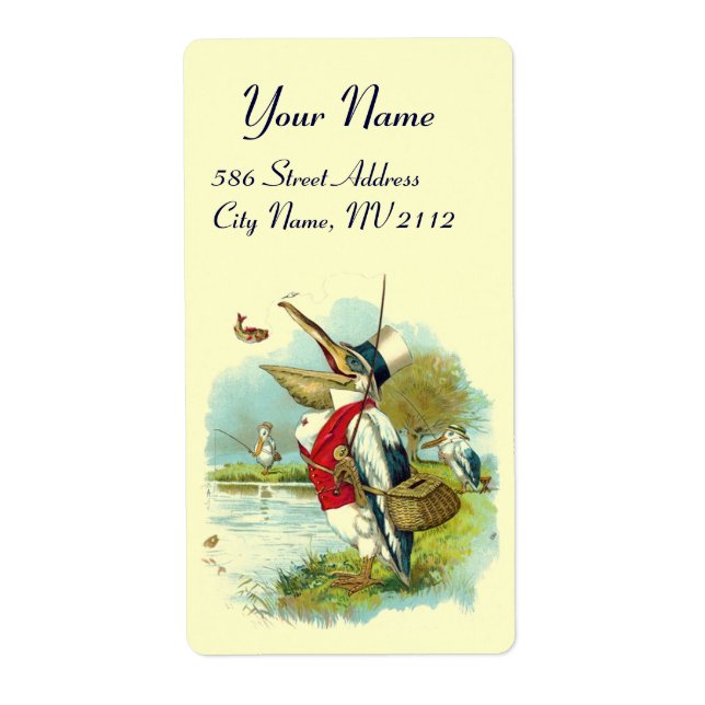HERR PELICAN FISHING, Cream (Vorne)