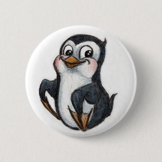 Herr Penguin! Button