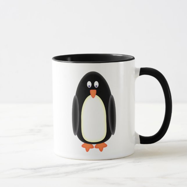 Herr Penguin Tasse (Rechts)