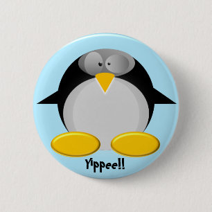 Herr Penguin ..... Yippee!!! Button