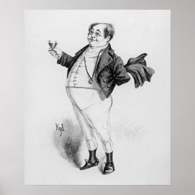 Herr Pickwick Poster (Vorne)