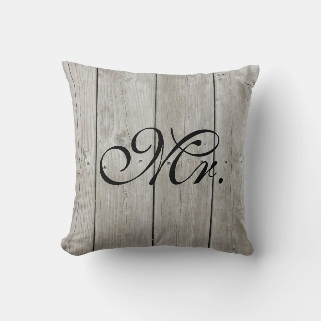 Herr Pillow im Barberausschuss Kissen (Vorderseite)