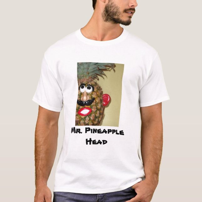 Herr Pineapple Head T-Shirt (Vorderseite)