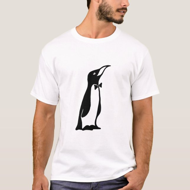 Herr Pinguinkunst T-Shirt (Vorderseite)