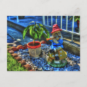 Herr Piper Gnome - Postkarte