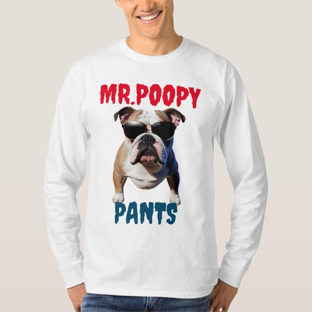 Herr Poopy Pants T-Shirt (Vorderseite)