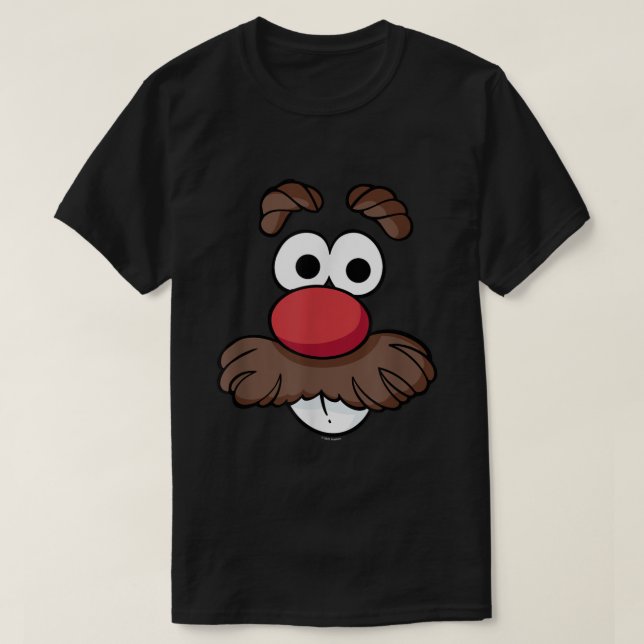Herr Potato Head Halloween Big Face T-Shirt (Design vorne)