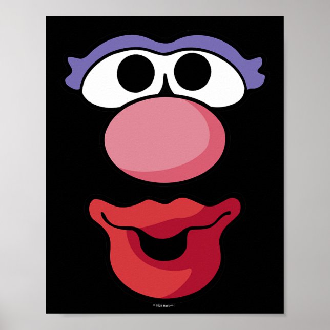 Herr Potato Head Halloween Frau Potato Head Big Fa Poster (Vorne)