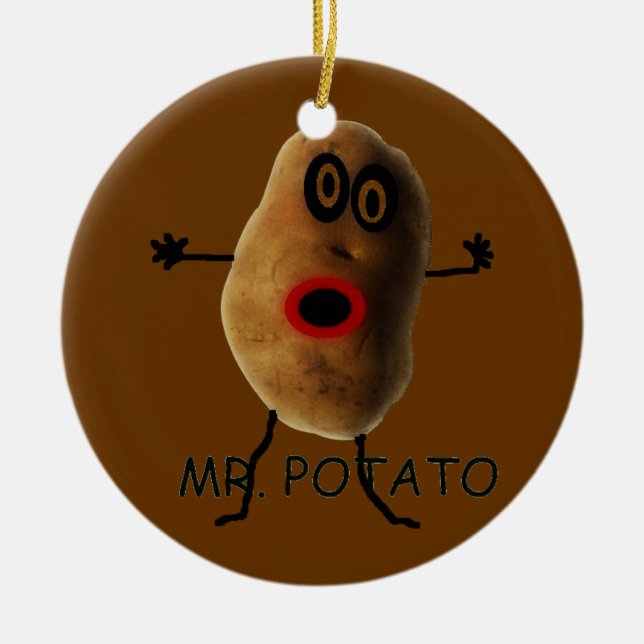 Herr Potato Weihnachtsschmuck (Vorne)