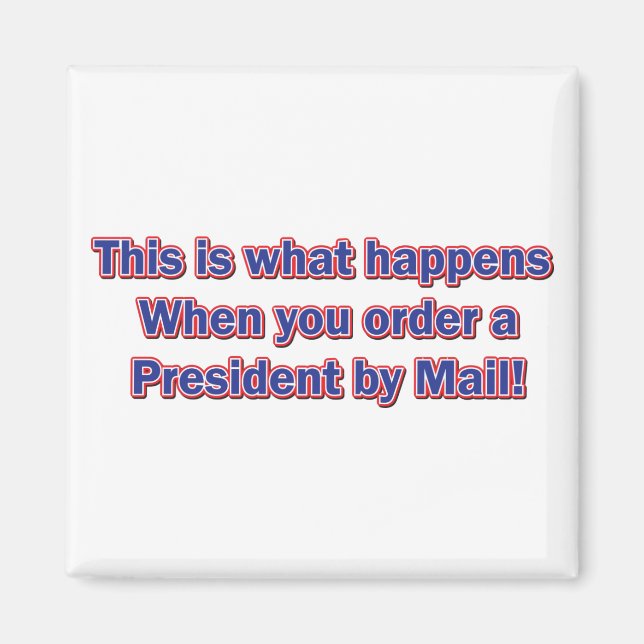 Herr Präsident Magnet (Vorne)