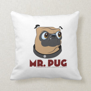 Herr Pug und Herr. Anderes Mops-Kissen Kissen