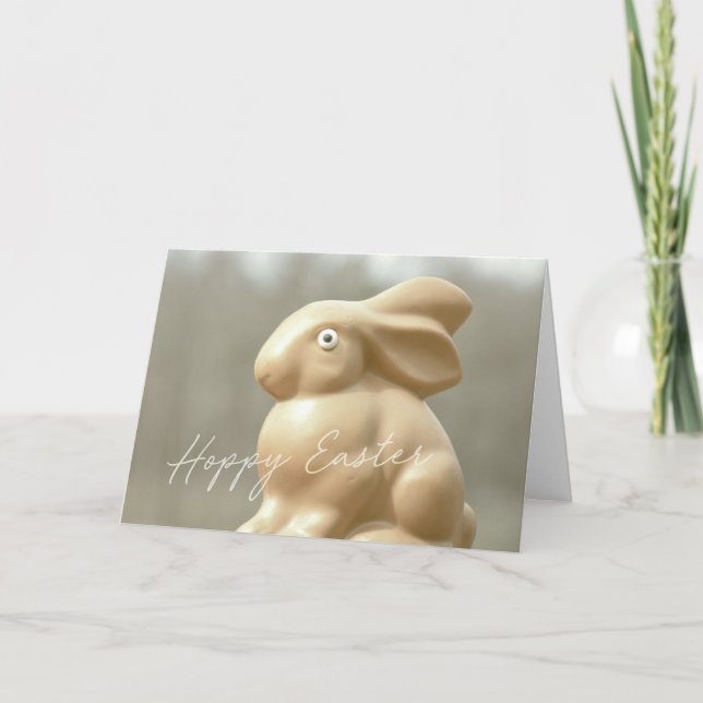 HERR RABBIT Grußkarte Dankeskarte (Vorderseite)