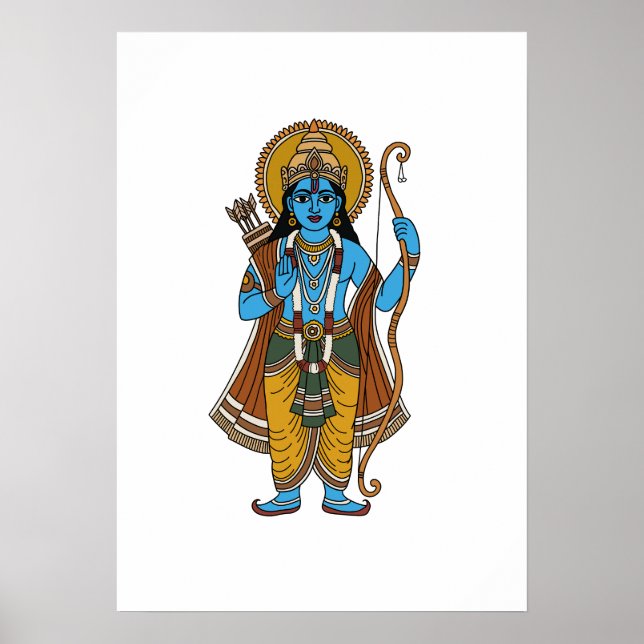 Herr Rama Poster (Vorne)