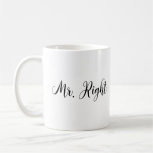Herr Right Bowtie Wedding Bachelor Kaffeetasse
