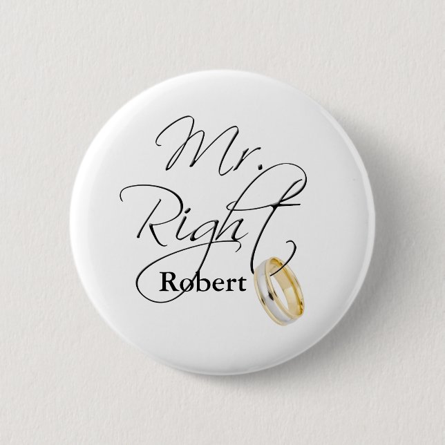 Herr Right Button (Vorderseite)
