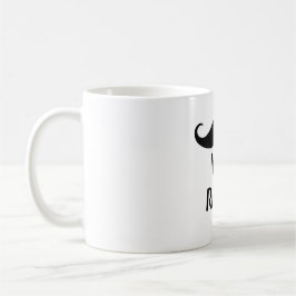 Herr Right Mustache Fun Matching Couple Kaffeetasse