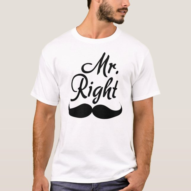 Herr Right T-Shirt (Vorderseite)