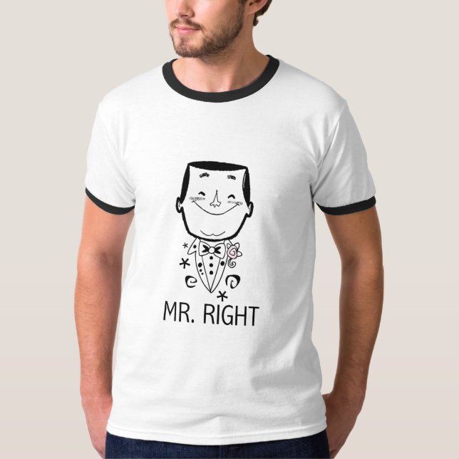 Herr Right T-shirts und Geschenke (Vorderseite)