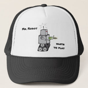 Herr Robot Truckerkappe