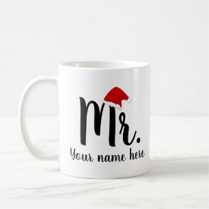 Herr roter Weihnachtsmann Kaffeetasse