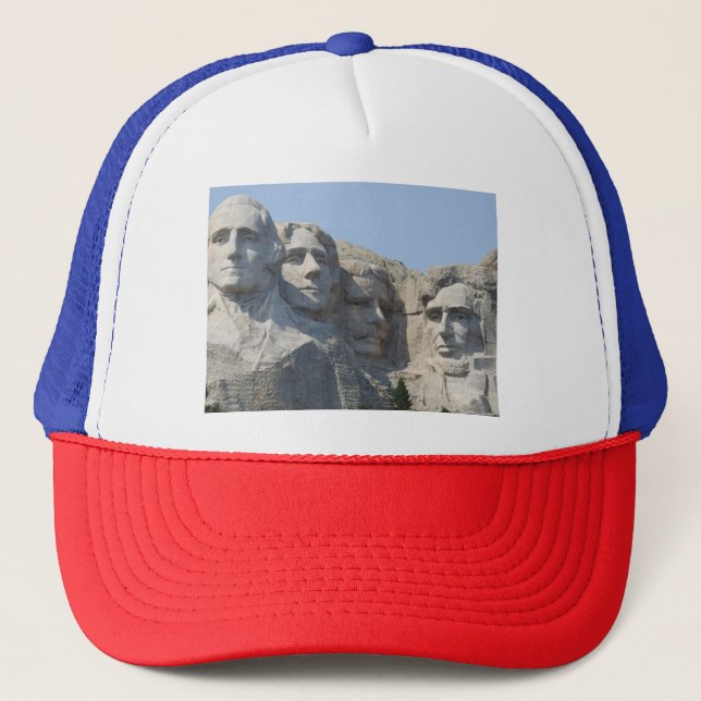 Herr Rushmore Truckerkappe (Vorderseite)