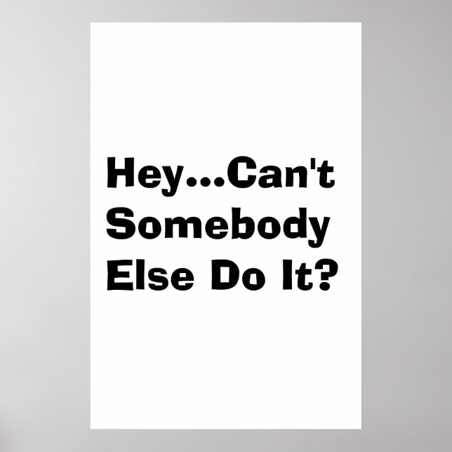 Herr S Poster (Vorne)