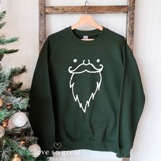 Herr Santa Christmas Sweatshirt für Männer (Von Creator hochgeladen)