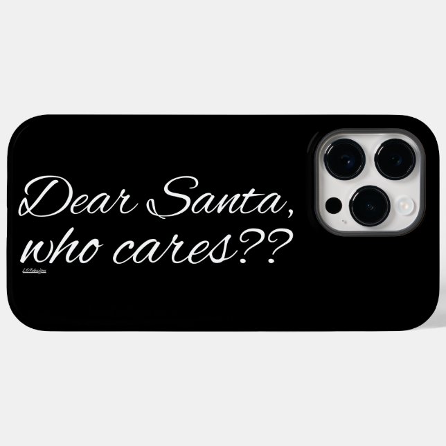 HERR SANTA, WER HAT KEINE? Case-Mate iPhone HÜLLE (Rückseite (Horizontal))