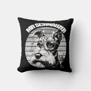 Herr Schnauzer Kissen