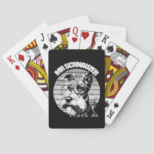 Herr Schnauzer Spielkarten
