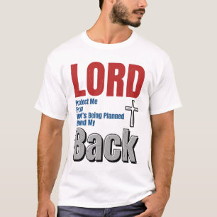 Herr schütze mich Christlicher Glaube Shirt Design